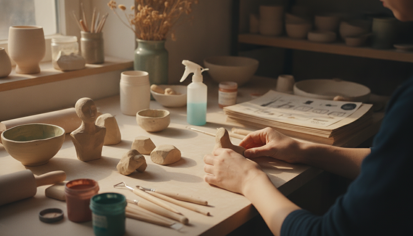 Beginner Clay Sculpting: 5 Easy Projects + Tips