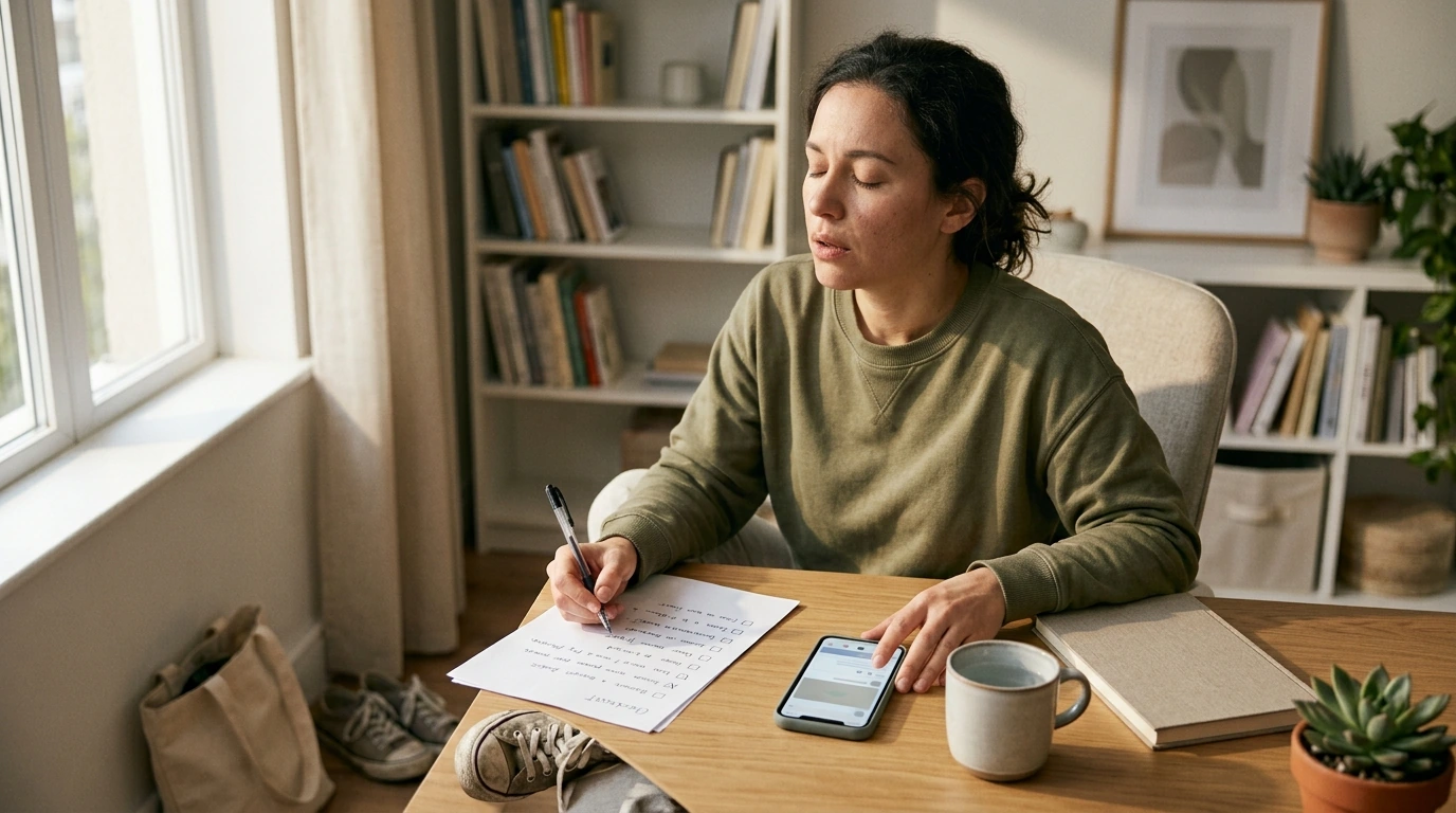 A 7-Minute Confidence Checklist to Post (Even Anxious)