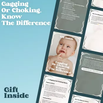 Gagging vs Choking in Baby-Led Feeding: Spot the Signs