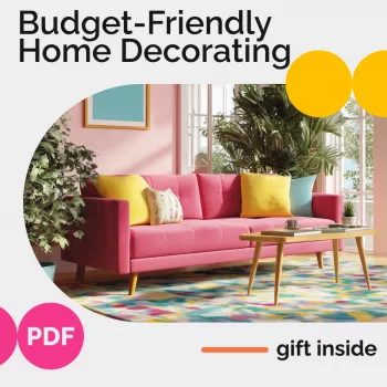 Budget Home Decorating Checklist: Finish Rooms for Less
