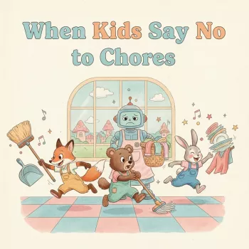 Child Refuses Chores? Calm Scripts and Boundaries That Work